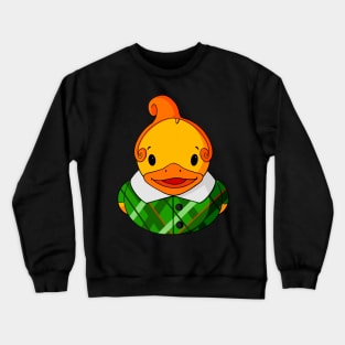 Green Munchkin Rubber Duck Crewneck Sweatshirt